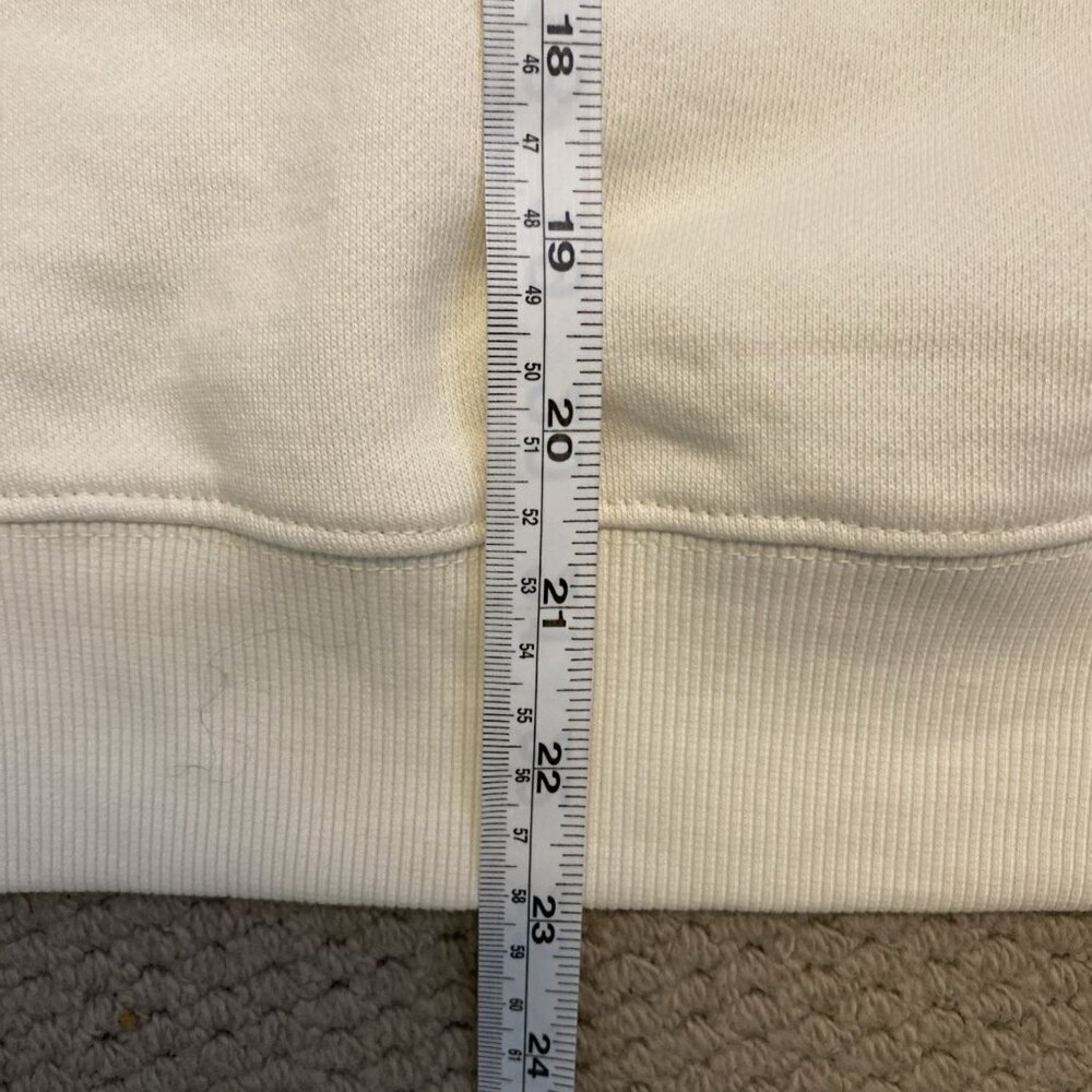 NEW PACT Med 100% Organic Cotton Baby Bellas Mushroom Cream Slouchy Sweatshirt - Picture 8 of 8